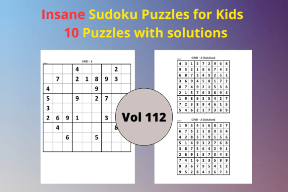A Practical Look at Easy Sudoku for Kids 112 for KDP Publishers and Educators