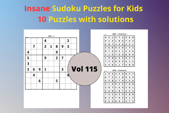 Easy Sudoku for Kids 115: A Practical Resource for Learning and Engagement