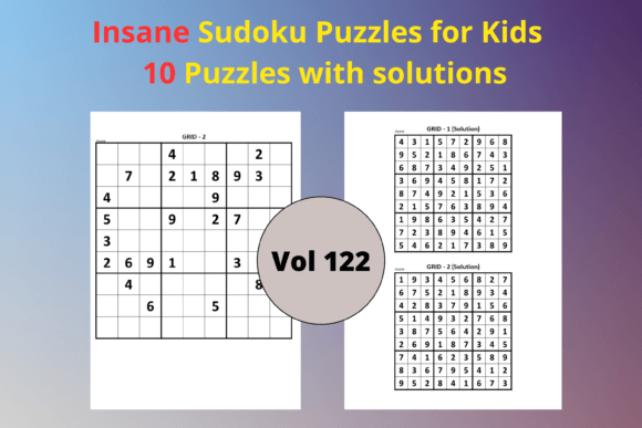 Easy Sudoku for Kids 122: Ready-to-Go Puzzles That Fit Right into Your Next Project