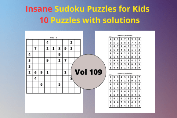 Engaging Young Minds: The Joy of Easy Sudoku for Kids 109